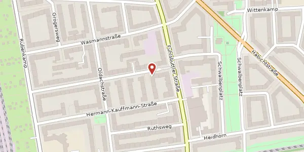 Karte der Umgebung von Emil-Janßen-Straße 5, 22307 Hamburg
