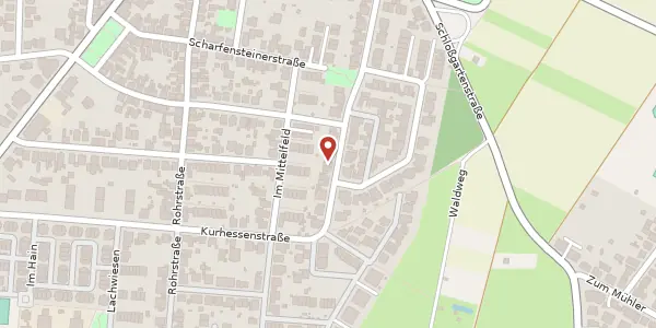 Karte der Umgebung von Elsa-Brändström-Str. 29, 63075 Offenbach