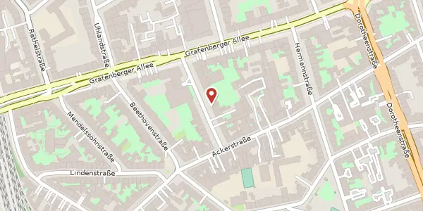 Karte der Umgebung von Neanderstr. 14, 40233 Düsseldorf