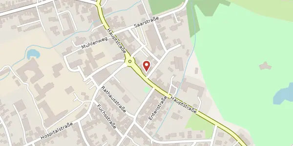Karte der Umgebung von Hauptstraße 31 b, 66798 Wallerfangen