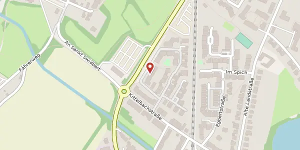 Karte der Umgebung von Rheinbrohler Weg 32, 40489 Düsseldorf