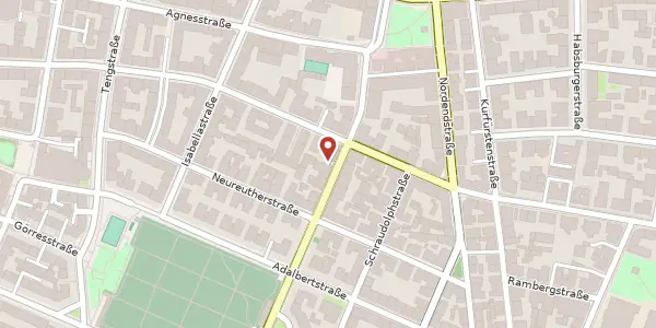 Karte der Umgebung von Arcisstr. 57, 80799 München