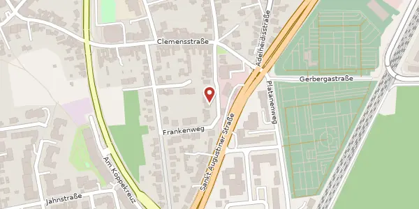 Karte der Umgebung von Grabenstr. 108, 53225 Bonn