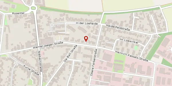 Karte der Umgebung von Werner-Jaeger-Str. 69, 41334 Nettetal