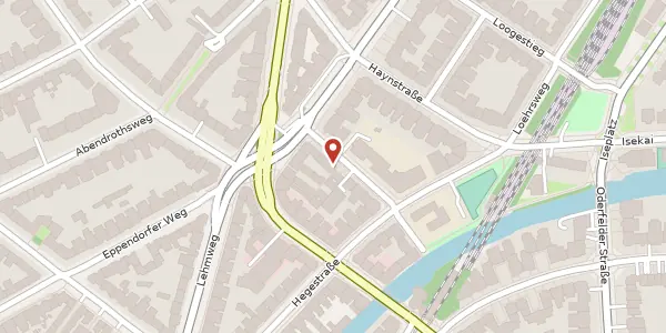 Karte der Umgebung von Hegestieg 6, 20249 Hamburg