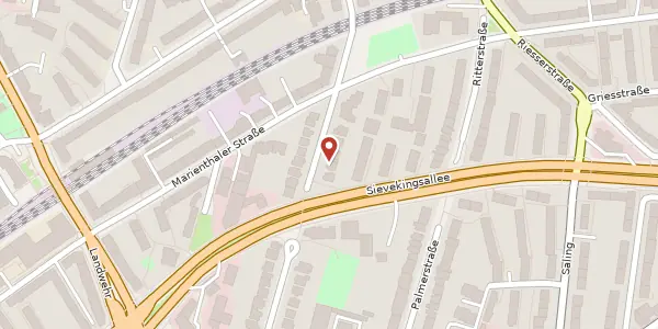 Karte der Umgebung von Hirschgraben 61, 22089 Hamburg