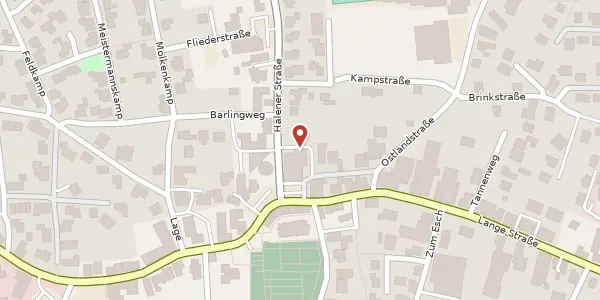 Karte der Umgebung von Halener Str. 2b, 49685 Emstek