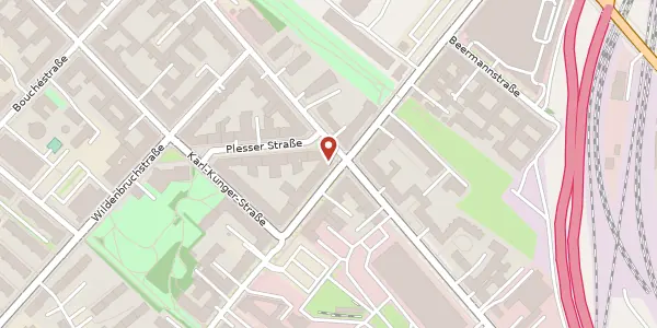 Karte der Umgebung von Elsenstraße 27, 12435 Berlin