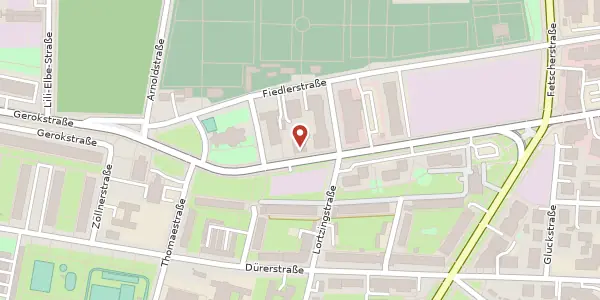 Karte der Umgebung von Blasewitzer Straße 9, 01307 Dresden