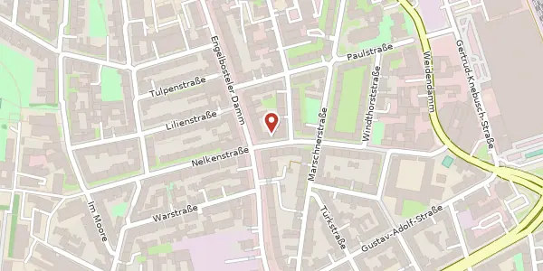 Karte der Umgebung von Scheffelstraße 3, 30167 Hannover