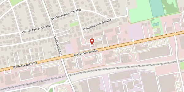 Karte der Umgebung von Bodenseestr. 228, 81243 München