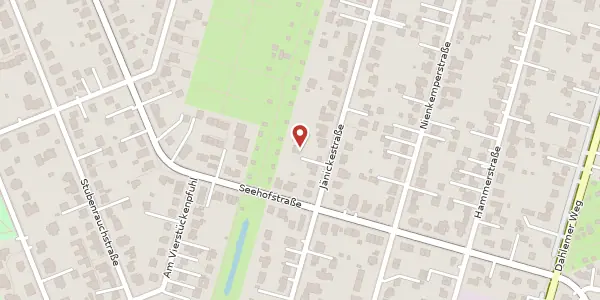 Karte der Umgebung von Jänickestraße 49a, 14167 Berlin