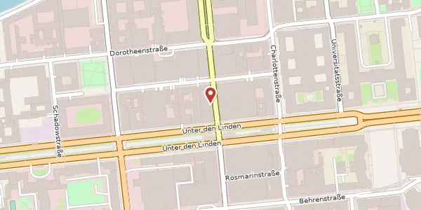 Karte der Umgebung von Friedrichstraße 154, 10117 Berlin