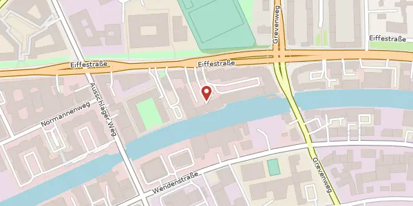 Karte der Umgebung von Eiffestraße 76, 20537 Hamburg