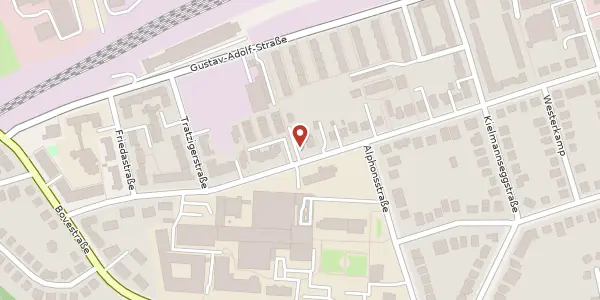 Karte der Umgebung von Rauchstraße 31, 22043 Hamburg