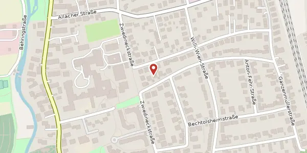Karte der Umgebung von Pfarrer-Grimm-Str. 13, 80999 München