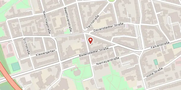 Karte der Umgebung von Kirchstraße 7, 30449 Hannover