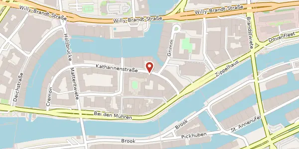 Karte der Umgebung von Katharinenstr. 30, 20457 Hamburg