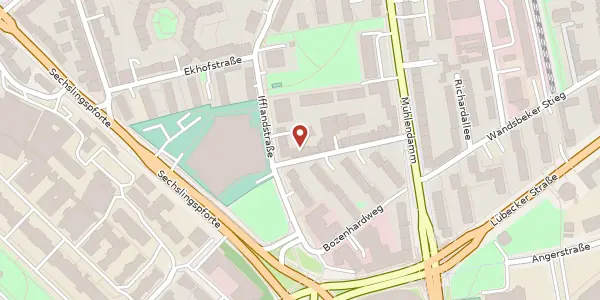 Karte der Umgebung von Schröderstraße 21, 22087 Hamburg