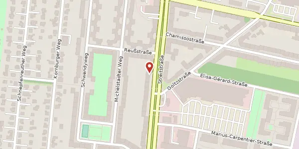 Karte der Umgebung von Streitstraße 65, 13587 Berlin