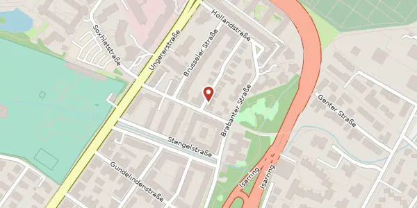 Karte der Umgebung von Antwerpener Str. 2 a, 80805 München