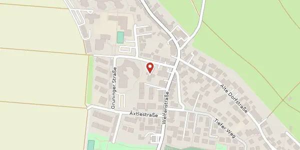 Karte der Umgebung von Grüninger Straße 9, 70599 Stuttgart