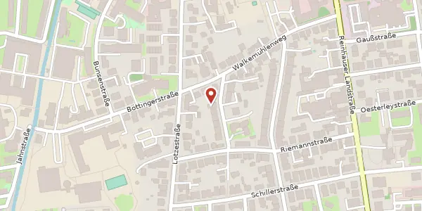 Karte der Umgebung von Felix-Klein-Straße 4, 37083 Göttingen