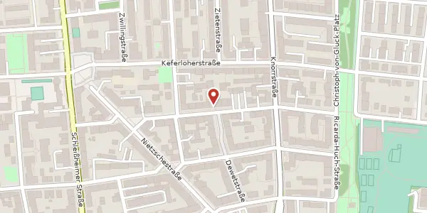 Karte der Umgebung von Georgenschwaigstr. 25, 80807 München