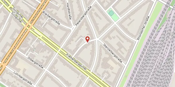Karte der Umgebung von Nonnenstrombergstr. 5, 50939 Köln