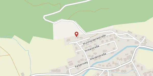 Karte der Umgebung von Funkenstraße 1, 78661 Dietingen