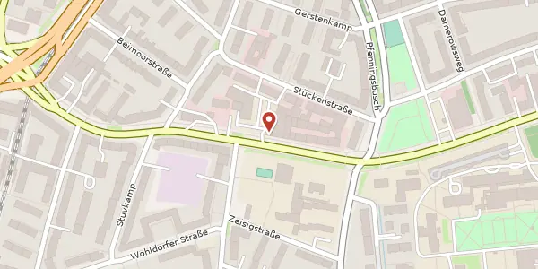 Karte der Umgebung von Dehnhaide 71, 22081 Hamburg