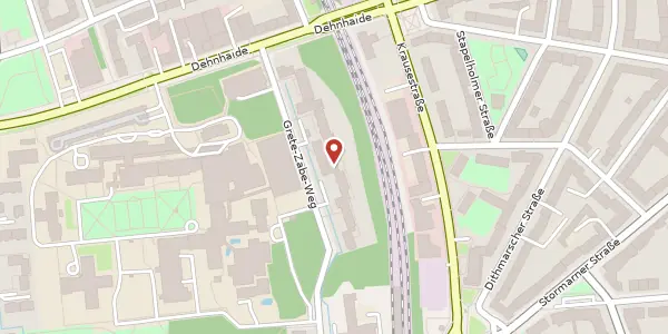 Karte der Umgebung von Grete-Zabe-Weg 13, 22081 Hamburg
