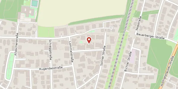 Karte der Umgebung von Sollner Str. 4 a, 81479 München