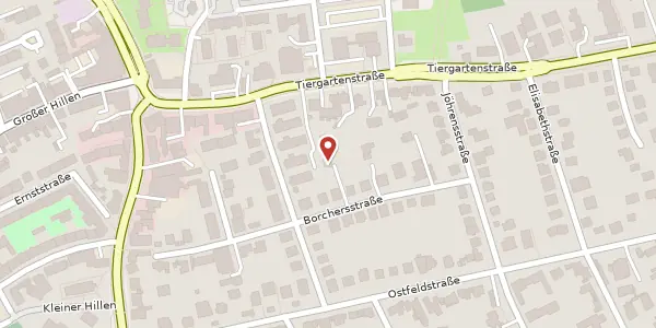 Karte der Umgebung von Borchersstraße 10b, 30559 Hannover