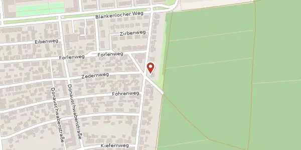 Karte der Umgebung von Zehntwaldstraße 86, 76149 Karlsruhe
