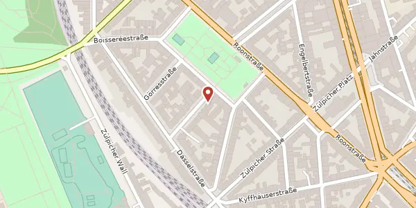 Karte der Umgebung von Lochnerstr. 5, 50674 Köln