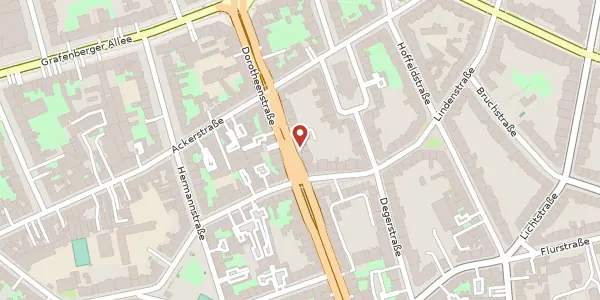 Karte der Umgebung von Dorotheenstr. 36, 40235 Düsseldorf