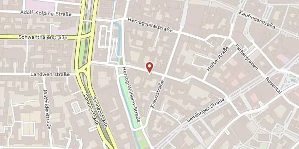 Karte der Umgebung von Josephspitalstr. 7, 80331 München