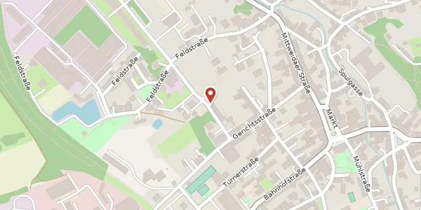 Karte der Umgebung von Wiesenstraße 10, 09661 Hainichen