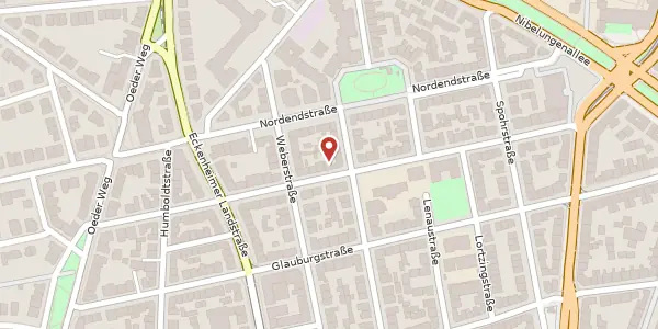 Karte der Umgebung von Schwarzburgstr. 52, 60318 Frankfurt