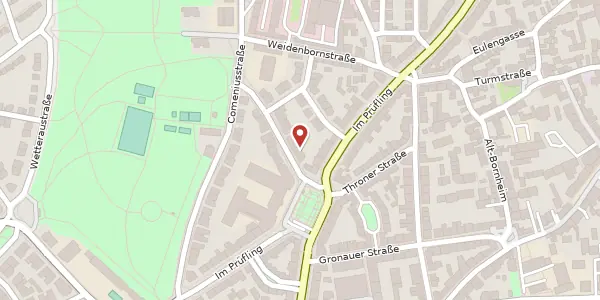 Karte der Umgebung von Usinger Str. 6, 60389 Frankfurt