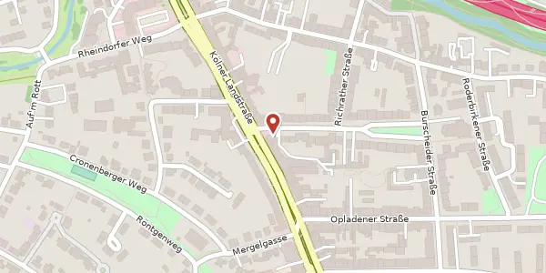 Karte der Umgebung von Liebfrauenstr. 1, 40591 Düsseldorf