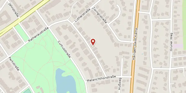 Karte der Umgebung von Bugenhagenstraße 15, 23568 Lübeck