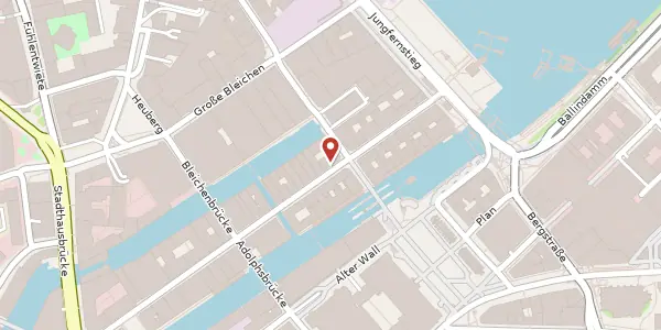 Karte der Umgebung von Neuer Wall 26/28, 20354 Hamburg