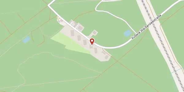 Karte der Umgebung von Äußere Weißenseestr. 2, 90537 Feucht