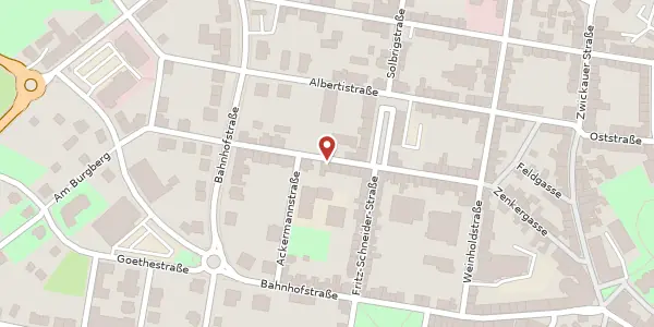 Karte der Umgebung von Weststraße 20 a, 08468 Reichenbach
