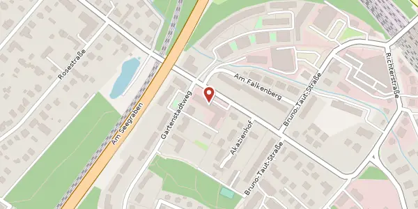 Karte der Umgebung von Am Falkenberg 117, 12524 Berlin