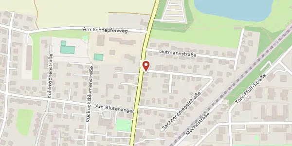 Karte der Umgebung von Weißdornstr. 21, 80995 München