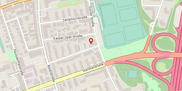 Karte der Umgebung von Demblerstr. 25, 81549 München