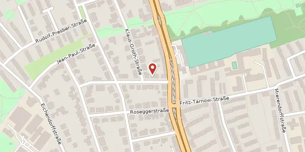 Karte der Umgebung von Fritz-Reuter-Str. 6, 60320 Frankfurt